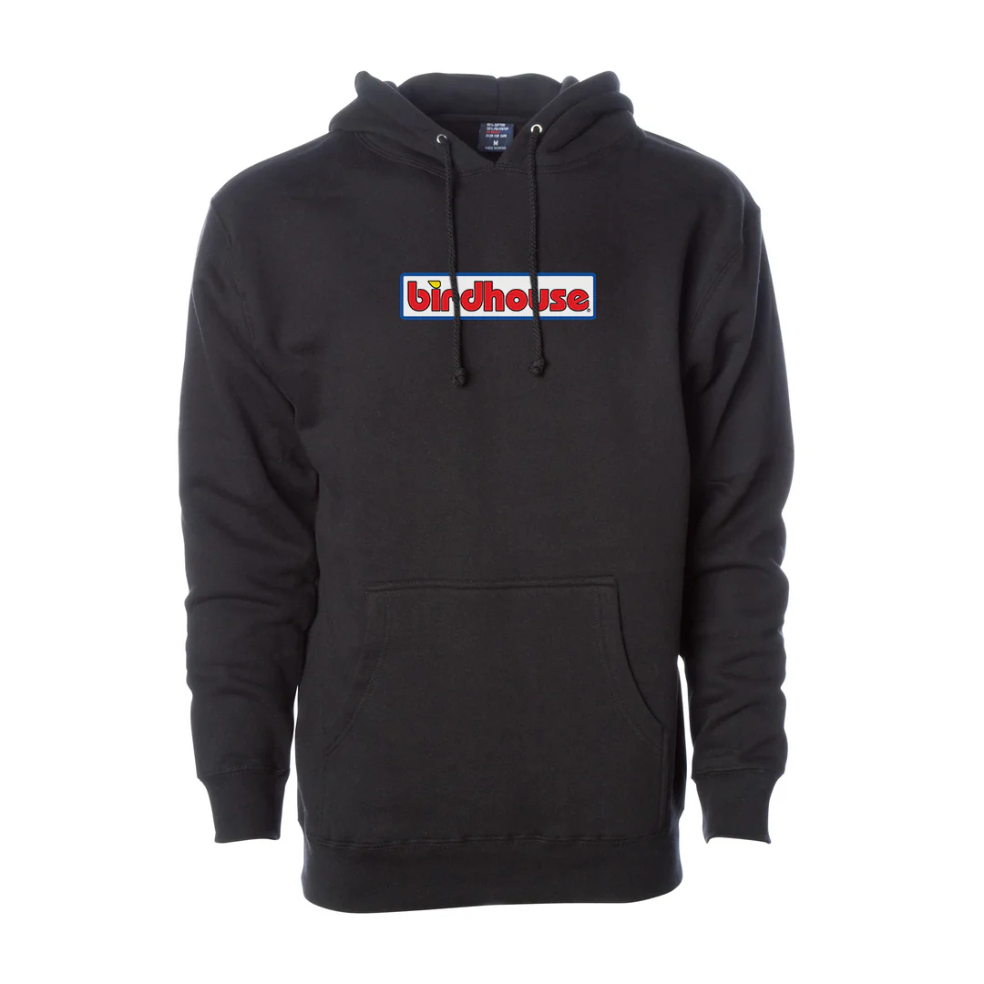 Birdhouse OG Toy Logo Black Hooded Sweatshirt